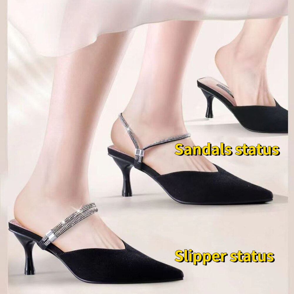 Women's High Heel Shoe Straps Set with Anti-Skid Design