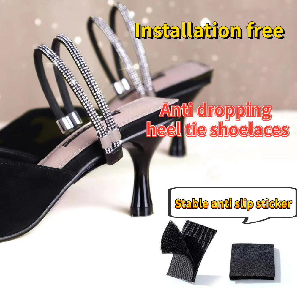 Women's High Heel Shoe Straps Set with Anti-Skid Design