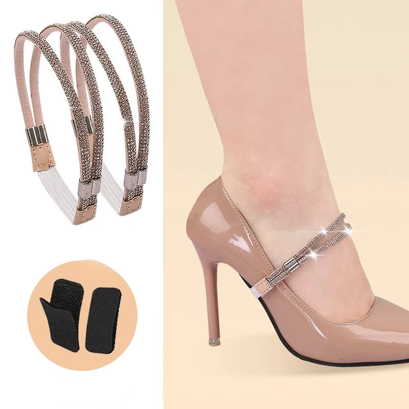 Women's High Heel Shoe Straps Set with Anti-Skid Design