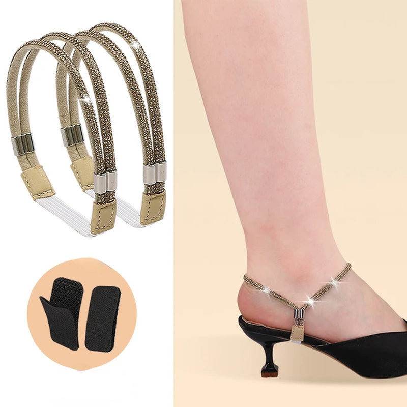 Women's High Heel Shoe Straps Set with Anti-Skid Design